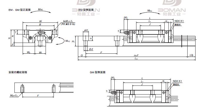 VH45GM-VH-GM滑块