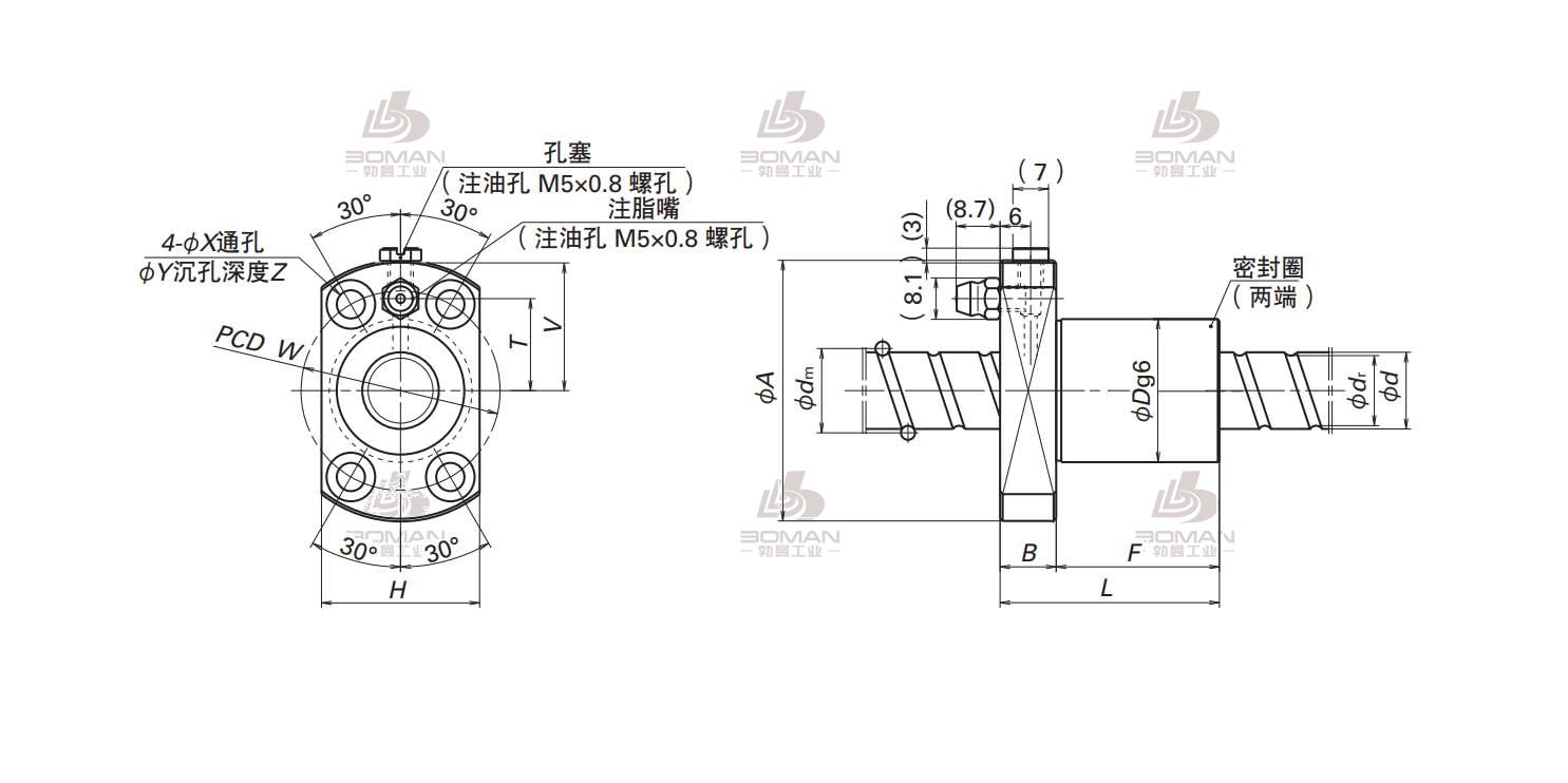 BSS1230-2E-BSS标准螺母