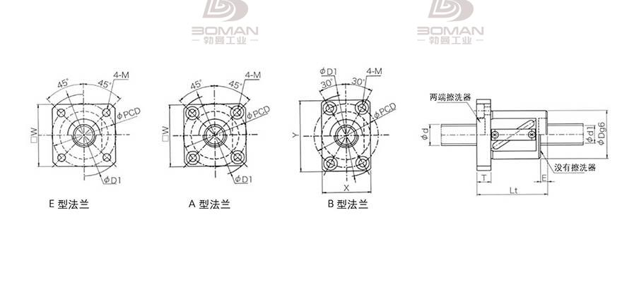 KURODA GR1002DS-EAFR 日本黑田精工丝杠钢珠安装方法