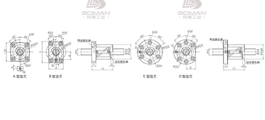 KURODA GR2510GS-BALR 黑田磨制丝杠