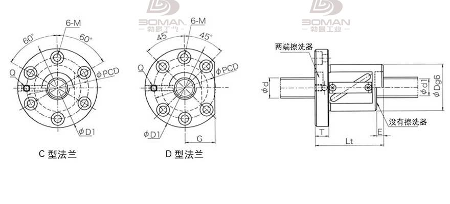 KURODA GR4012ES-CALR 日本黑田精工丝杠钢珠安装方法