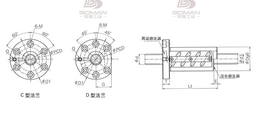 KURODA GR3610DT-CAPR 黑田辊轴丝杠