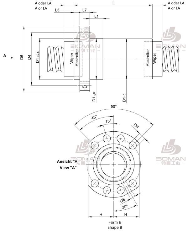 STEINMEYER施坦梅尔 3426/25.50.7,5.8N 施坦梅尔丝杆代理商