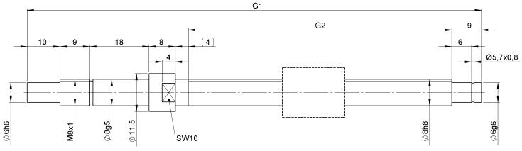 STEINMEYER施坦梅尔 1214/4.8.245.270 德国施坦梅尔滚珠丝杆