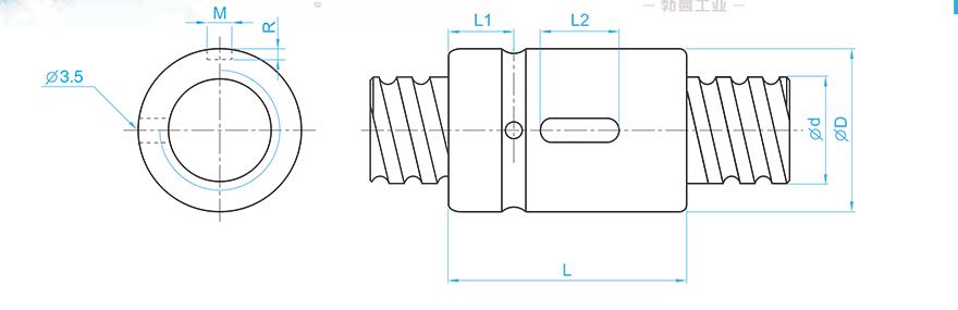 TBI SCI08010-4 tbi丝杆完整型号