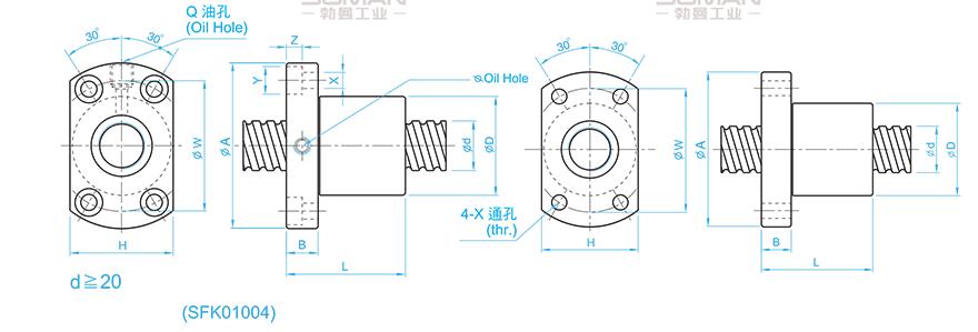 TBI SFK00601 tbi丝杆无锡代理商