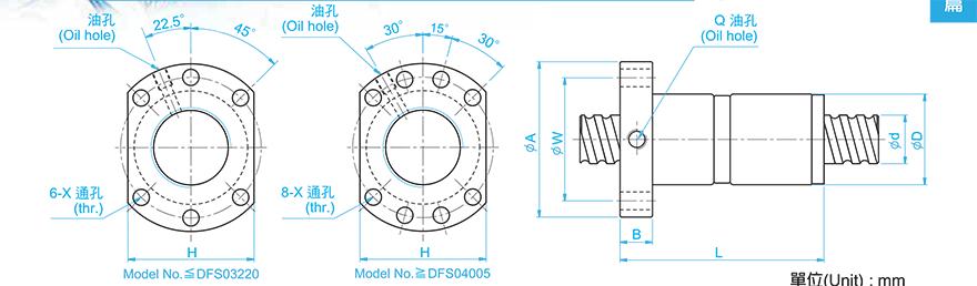 TBI DFS02010-3.8 tbi丝杠和thk丝杠