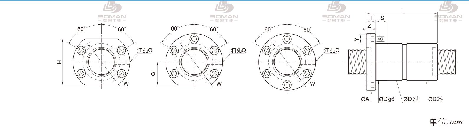 PMI FDIC6306-6 pmi丝杆供应商