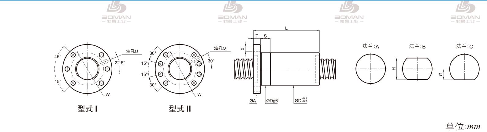 PMI FSDC4020 pmi丝杆广州经销商