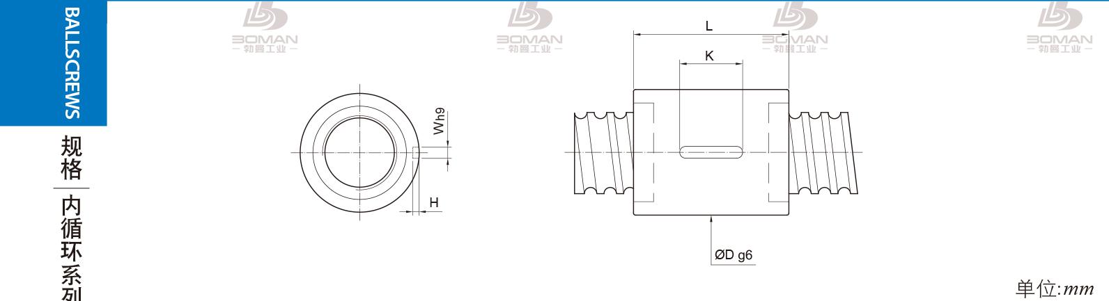 PMI RSIC2005-3 PMI滚珠丝杆支座