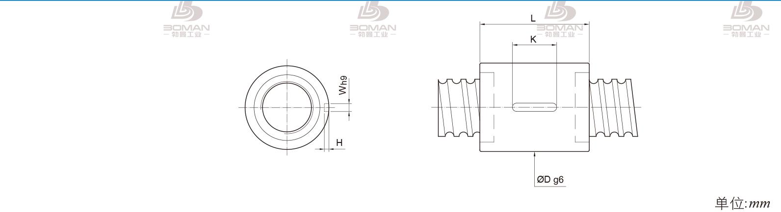 PMI RSIC6312-6 pmi 滚珠丝杠滑台报价