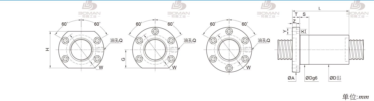 PMI FOIC8010-6 pmi丝杆原产国