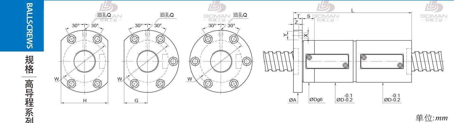 PMI FDWE4020-3.5 PMI丝杠S2是什么意思