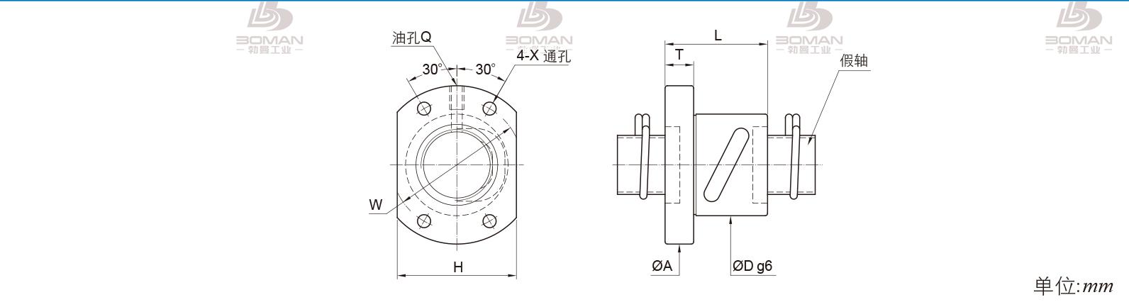 PMI FSBW1404A-3.5P pmi丝杠代理