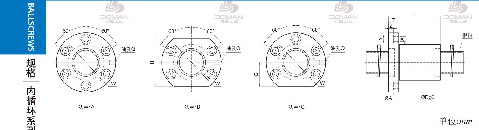 PMI FSIW3205B-4.0P pmi丝杆和上银那家好