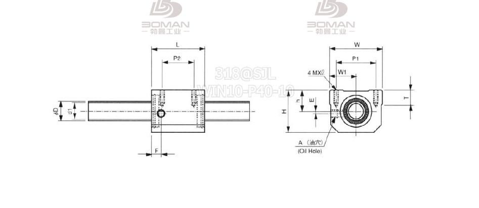 TSK RBSC1404-3.6 tsk滚珠丝杠