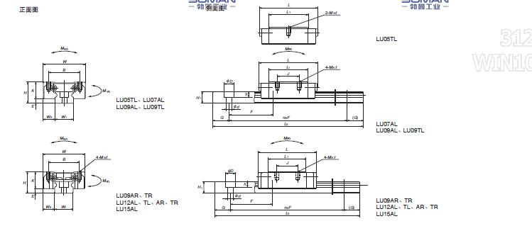 LU12AL-NSK LU直线导轨