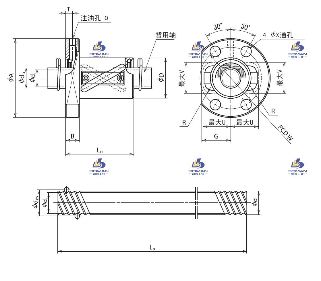 RNFTL2020A3-RNFTL滚珠丝杠